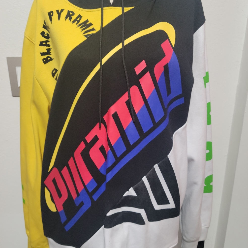Men's Black Pyramid Hoodie